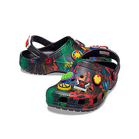 crocs趣味学院复仇者联盟儿童洞洞鞋户外休闲鞋207721 黑色-001 35(215mm)