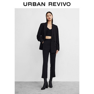 URBAN REVIVO 女士休闲裤 WG41R6EE2000