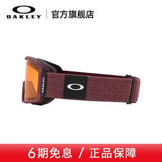 OAKLEY 欧克利潮流新品雪镜谱锐智护目镜LINE MINER LOO7070 普锐智橙色0OO7070-61