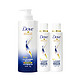 88VIP：Dove 多芬 秀发赋活系列 密集滋养修护洗护套装 (洗发乳700g+润发精华素195g*2)