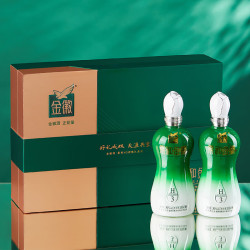 金徽柔和h3浓香型白酒45度500ml2瓶礼盒装