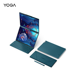 Lenovo 联想 YOGA Book 9i 十三代酷睿版 13.3英寸 轻薄本 雾海蓝（酷睿i7-1355U、核芯显卡、16GB、1TB