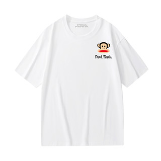 Paul Frank/大嘴猴短袖男女同款T恤夏季新款圆领潮牌纯棉情侣上衣 PFATE232G06M浅紫 3XL 180/100A