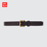 优衣库 男装 皮带(配饰腰带休闲牛皮革) 451359 UNIQLO