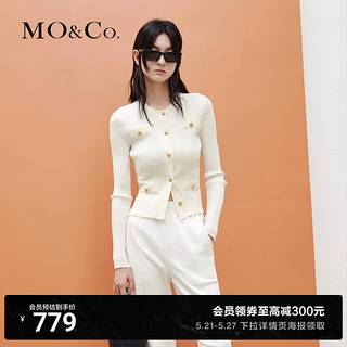 MO&Co. 摩安珂 女士圆领针织衫  MBB4CART07