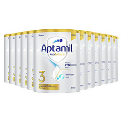 Aptamil 爱他美 澳洲白金 婴幼儿配方奶粉 3段 900g*12罐