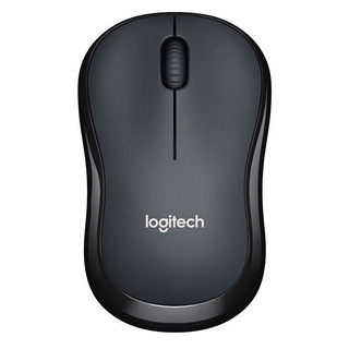 logitech 罗技 M220 2.4G无线鼠标 1000DPI 灰黑色 5支装
