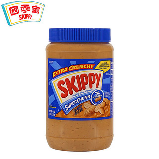 Kirkland Signature四季宝（SKIPPY）粗粒花生酱 1.36kg 美国原装进口 拌面酱蘸料