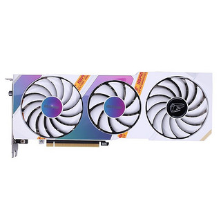 COLORFUL 七彩虹 iGame GeForce RTX 3070Ti Ultra W OC 8G 显卡 8GB 白色