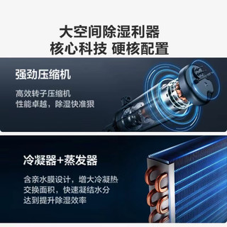 Midea 美的 工业除湿机大功率家用别墅地下室仓库车间大型商用抽湿器除潮