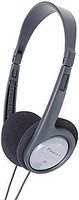 Panasonic 松下 RP-HT090E-H 头戴式耳机(长电线耳机,电视耳机;3.5 毫米插孔)灰色
