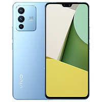 vivo S12 5G手机 后置1.08亿像素 轻薄自拍旗舰 s12美颜拍照手机 屿蓝 12GB+256GB