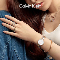 Calvin Klein CalvinKlein官方正品CK永恒系列小闪钻石英手表女表