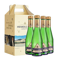 HENKELL 汉凯 魔法秀起泡酒 200ml*4 德国进口 伴手礼小瓶酒礼盒