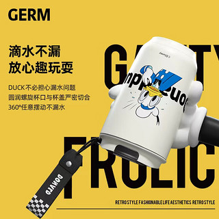 格沵（germ）米奇系列唐老鸭摩卡保温杯 随行杯咖啡杯 400ML