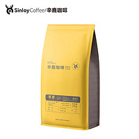 PLUS会员：SinloyCoffee 辛鹿咖啡 重度烘焙 意夏拼配咖啡豆 500g