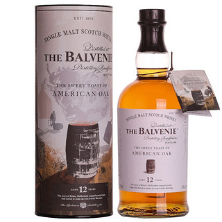 THE BALVENIE 百富 格兰威特（ThE GLENLIVET）御玖轩 百富苏格兰单一麦芽威士忌进口洋酒 百富12年故事一之美国桶的香甜