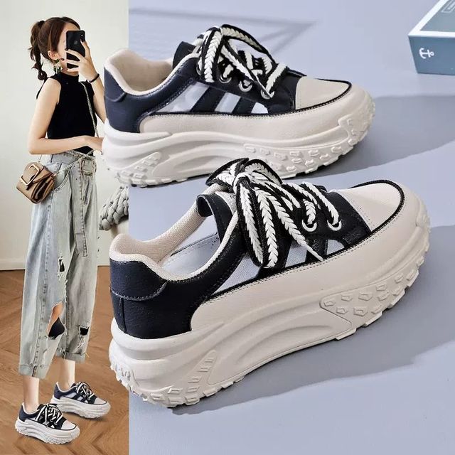 TOMS 汤姆斯 品牌断码爆款老爹鞋女2023夏季新款透气女鞋镂空韩版运动鞋