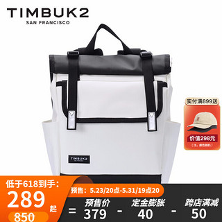 TIMBUK2 天霸 双肩包电脑包休闲运动包情侣款街头背包男女展望系列 漆黑/纯白MiniProspect