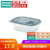 NITORI宜得利家居 进口微波容器 饭盒 SF 灰色 400ml