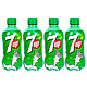 pepsi 百事 可乐 7喜 七喜7up 柠檬味 碳酸饮料 300ml*4瓶 (新老包装随机发货)
