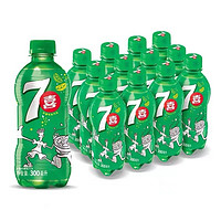 pepsi 百事 7喜柠檬味碳酸汽水300ml×6瓶小瓶装饮料饮品七喜饮品囤货