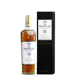 MACALLAN 麦卡伦 单一麦芽威士忌 系列 12年雪莉桶 700ml