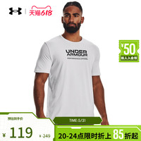 安德玛 UNDER ARMOUR 男子运动短袖T恤 1370529