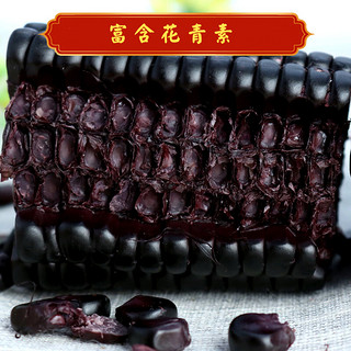 黄羊河黑糯玉米棒10根粘紫黑玉米速食黑玉米真空包装粗粮苞谷棒