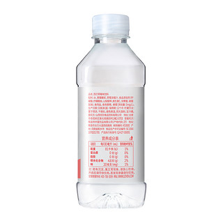 优珍 果味苏打水草莓味饮用水0脂肪饮料350ml*12瓶蜂蜜水(8月到期)