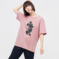 UNIQLO 优衣库 MICKEY STANDS系列 458607 中性印花T恤