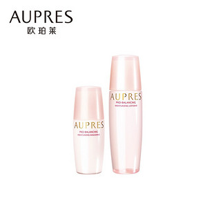 AUPRES 欧珀莱 均衡保湿柔润护肤套装 清润型（水150ml+乳100ml+赠 正装水150ml+乳100ml）