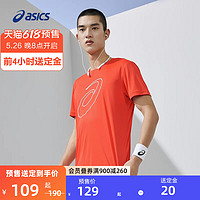 ASICS 亚瑟士 男子运动短袖T恤 1 2011C856