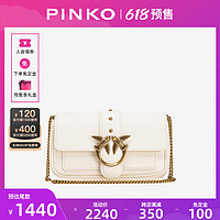 PINKO 品高 预售/PINKO女士包袋23春夏LOVE POCKET链条飞鸟燕子包包海外正品