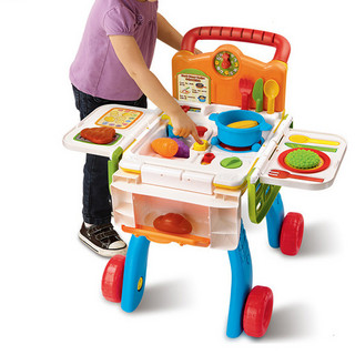 80-141818 厨房购物车 情景玩具 20件 橙色