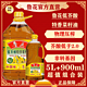 luhua 鲁花 低芥酸菜籽油5.9L(5L+900ml)非转基因食用油家庭炒菜菜油