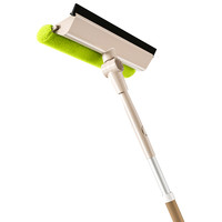 苏力达 擦玻璃神器家用伸缩杆双面擦刮水器高层窗户纱窗清洗家政清洁工具