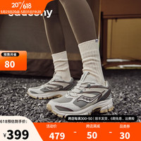 Saucony索康尼凝聚2KTR男休闲鞋夏季户外复古男女同款情侣运动子 绿灰 41