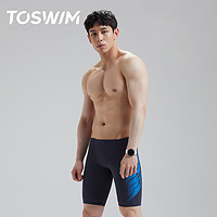 TOSWIM 拓胜 男士运动五分泳裤 TS01210266004X