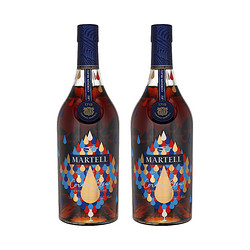 MARTELL 马爹利 蓝带干邑2023年限量款 700ml 2瓶装