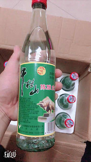 原厂北京牛栏山白酒42度陈酿整箱500ml12瓶白牛二浓香低度二锅头
