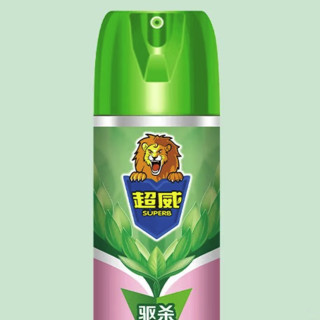 SUPERB 超威 杀虫气雾剂 600ml*3瓶 玫瑰花香