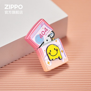 ZIPPO之宝煤油打火机 创意色彩渐变系列 官方原装 礼品礼物 未知表情