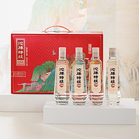 沱牌 特级  50度 浓香型白酒 480ml*4瓶 开颜四季礼盒