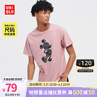 UNIQLO 优衣库 MICKEY STANDS系列 458607 中性印花T恤