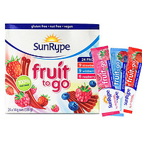 SunRype 桑莱普 水果条 加拿大 草莓味+野莓味+树莓味 336g（24条）