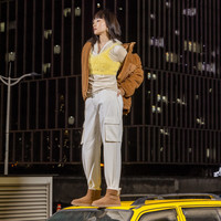 UGG 2022秋冬新款女士靴子平底休闲LOGO压花束带短靴雪地靴