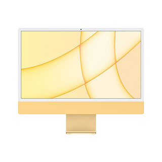 Apple 苹果 iMac 2021款 M1 芯片版 24英寸 一体机 黄色