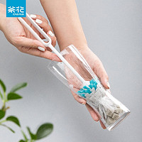 茶花(CHAHUA)长柄锅刷洗锅杯刷可拆卸替换头清洁神器 海绵头杯刷 全新洁境系列
