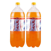 JIANLIBAO 健力宝 蜜橙味运动碳酸饮料大桶含气型怀旧年货饮料饮品 橙味2L*2桶